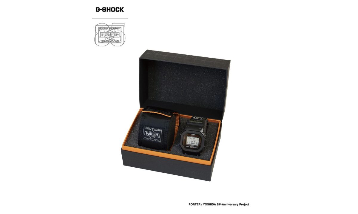 PORTER 合作 G-SHOCK 推出全新 5600 别注设计