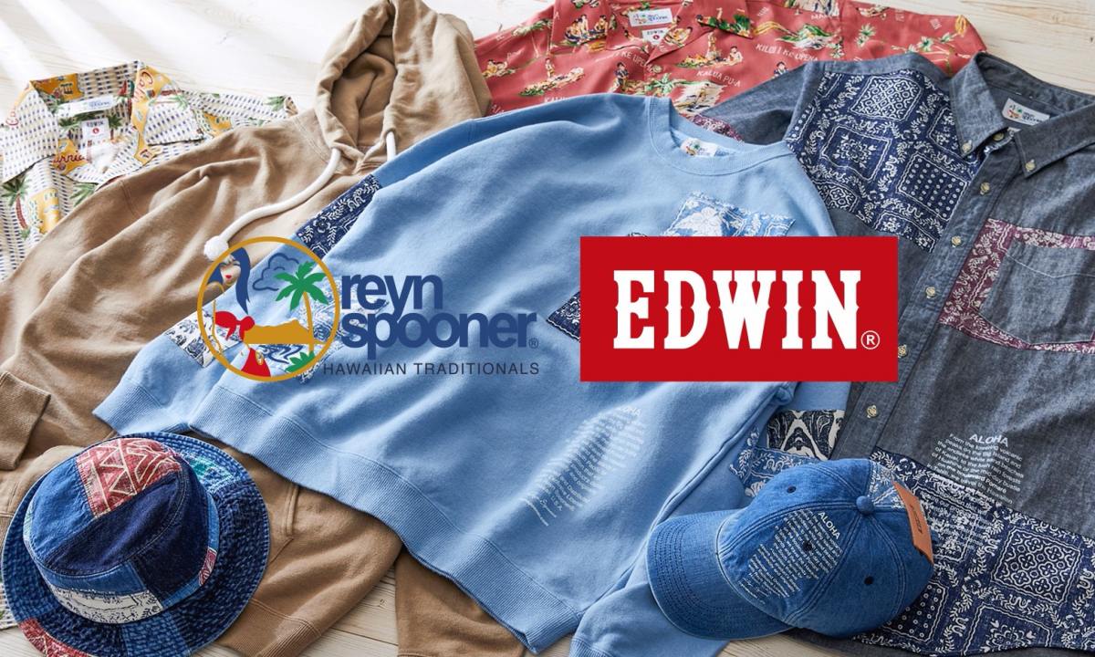 Reyn Spooner x EDWIN 联名系列上架
