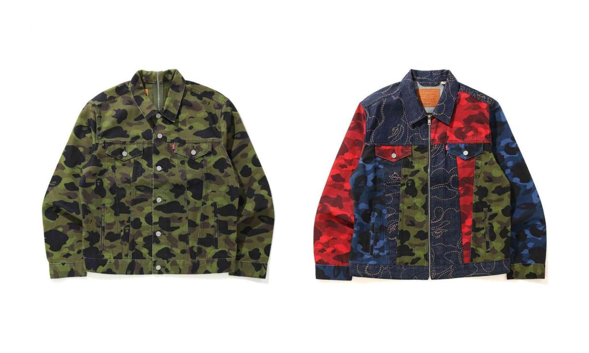 Levi’s x BAPE®️ 联名系列单品预览