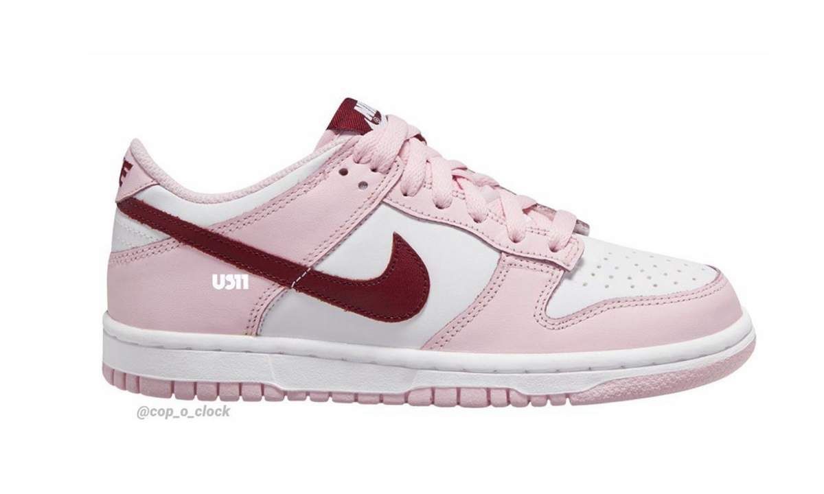 情人节惊喜，Nike Dunk Low「Strawberry Pink」首度亮相