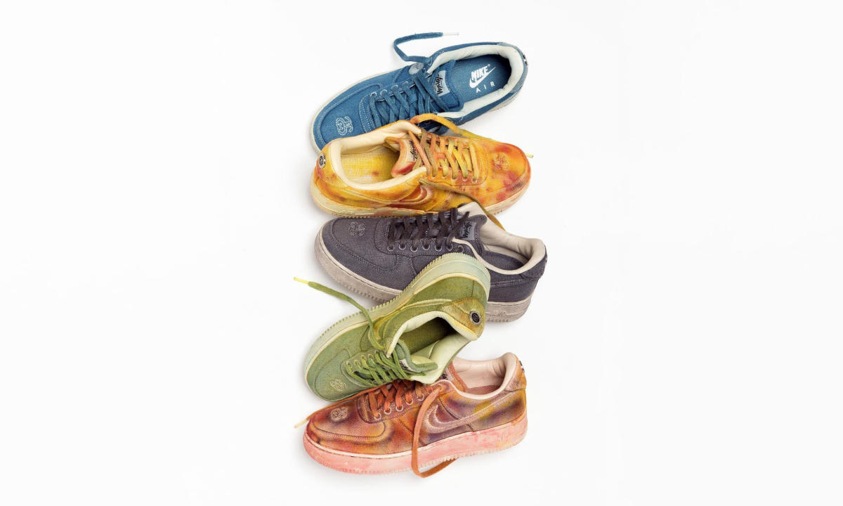 Stüssy x Nike Air Force 1 Low「扎染」系列本周发售