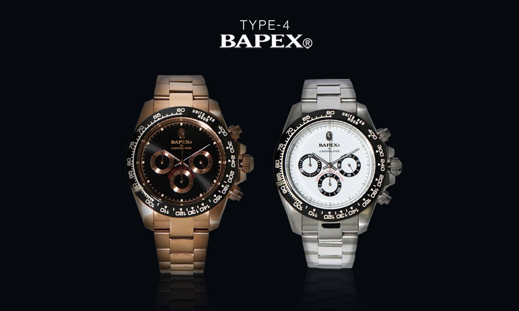 BAPE® 为 TYPE-4 腕表推出全新设计