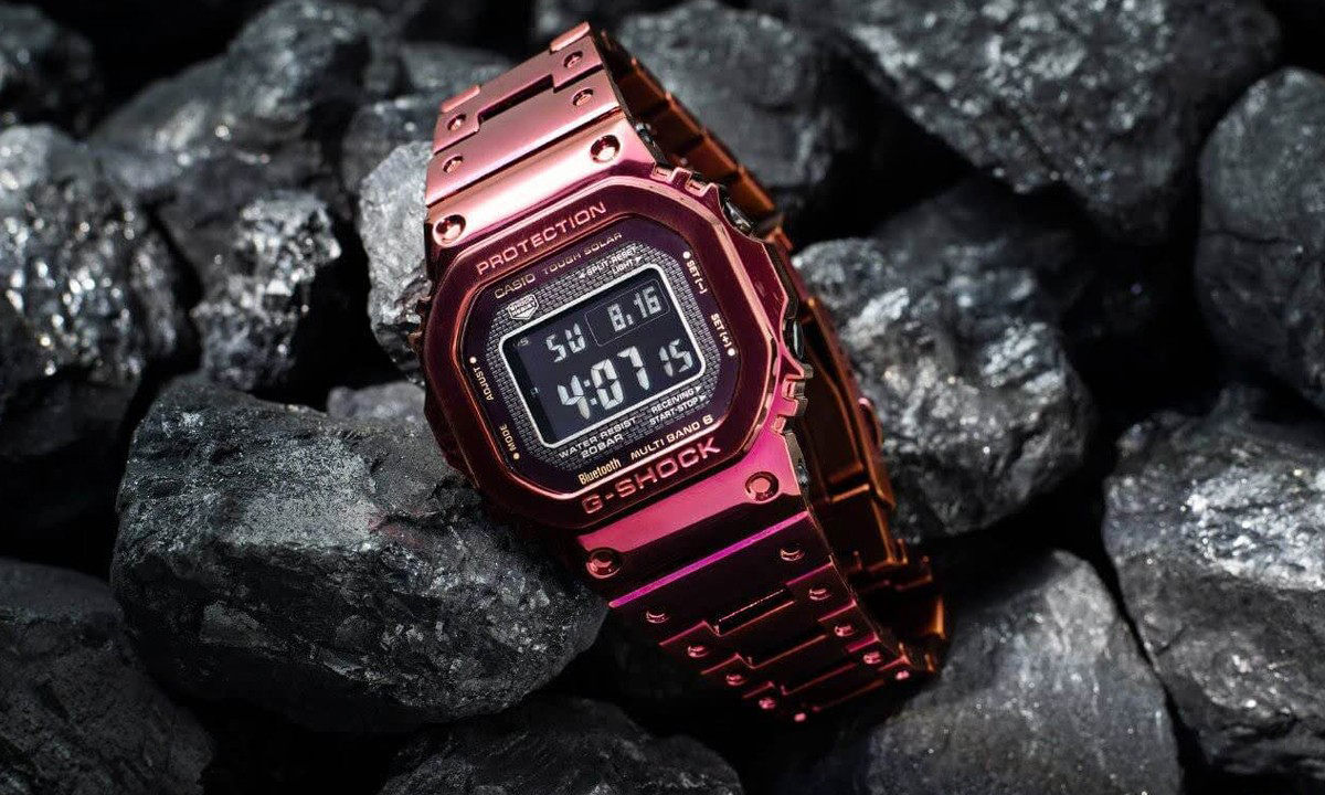 活力新年红，G-SHOCK 发布全新 GMW-B5000 腕表