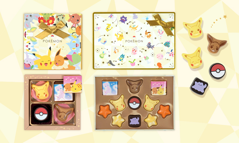 甜蜜滋味，日本甜点品牌松风屋打造 Pokémon 情人节巧克力套装系列