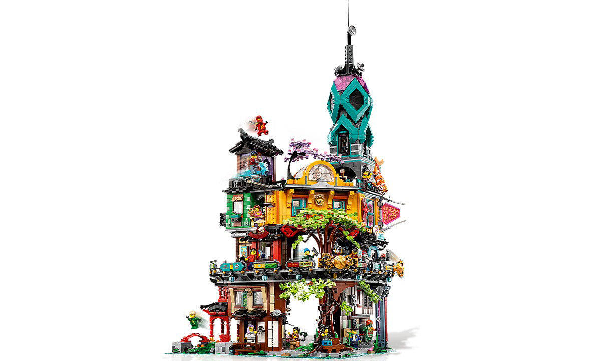 LEGO 71741 NINJAGO® 城市花园套装即将登场