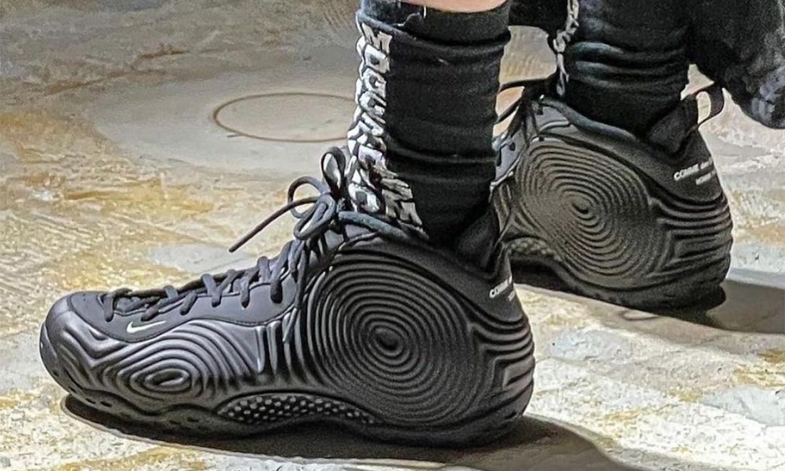 CDG x Nike Air Foamposite One 首度曝光