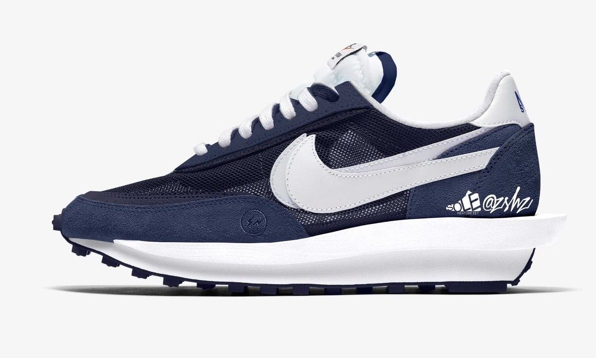 fragment design x sacai x Nike LDWaffle 将于春季发售