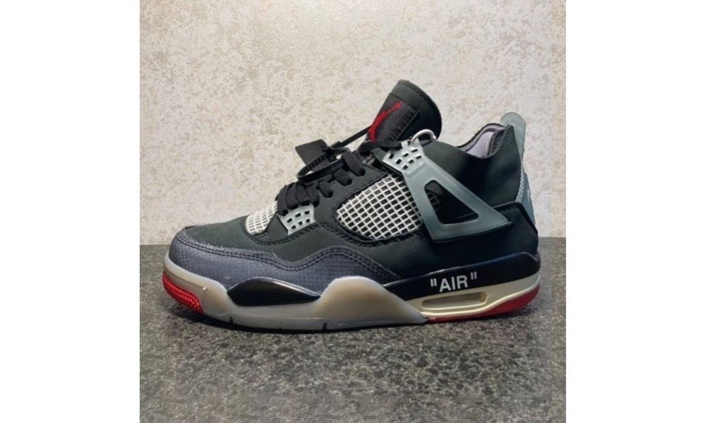 Off-White™ x Air Jordan IV「Bred」实物图曝光