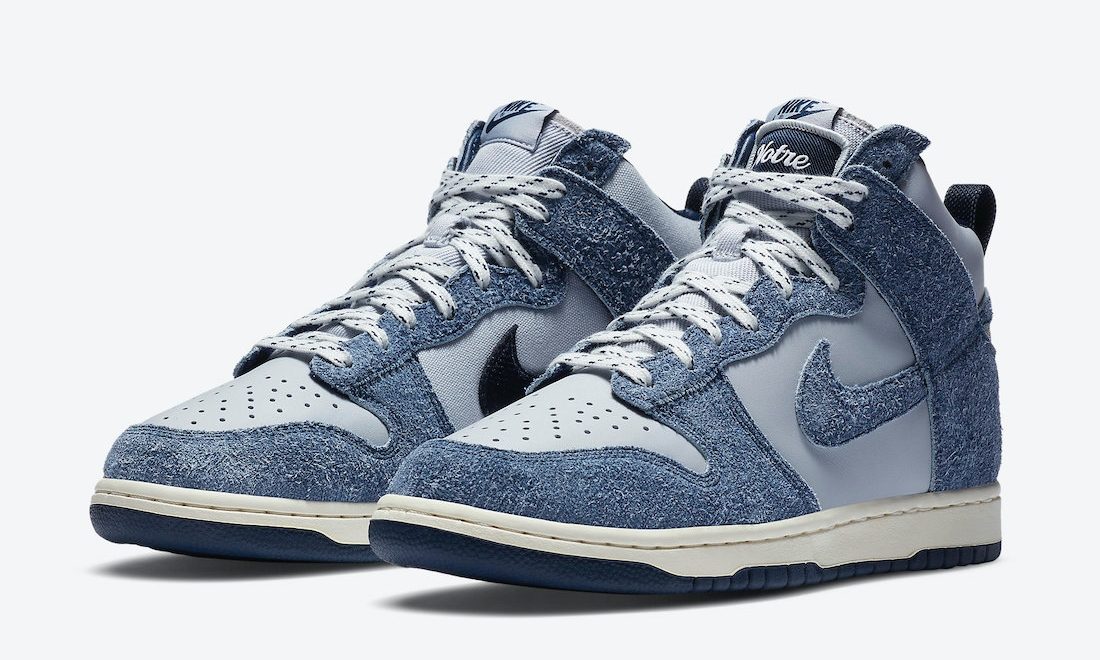 Notre x Nike Dunk High「Midnight Navy」官图释出