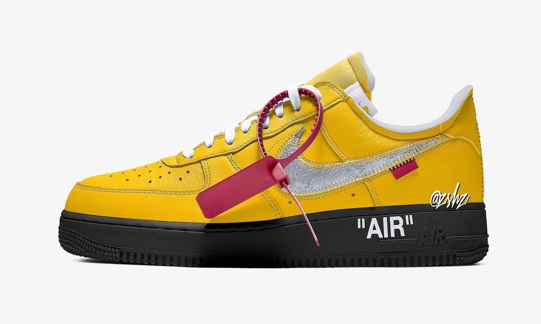 Off-White™ x Nike Air Force 1 Low「University Gold」将于今年发售