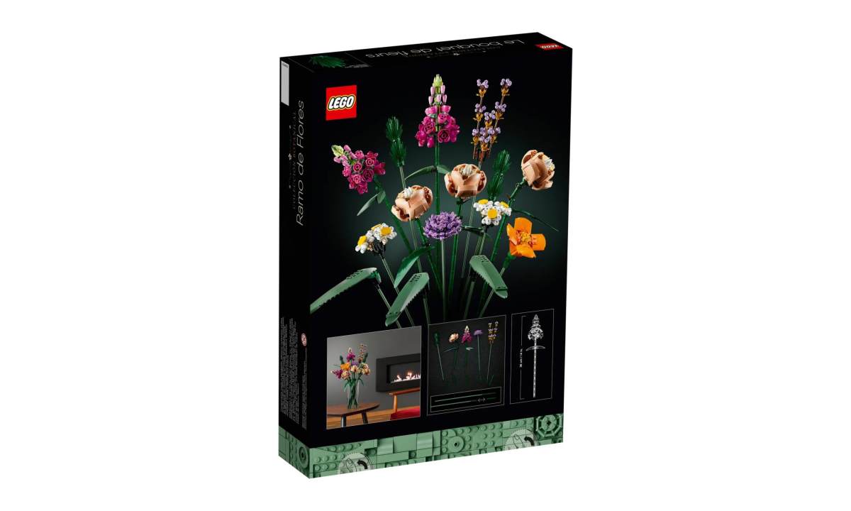 缤纷花卉绽放，LEGO 10280 Flower Bouquet 盒组登场