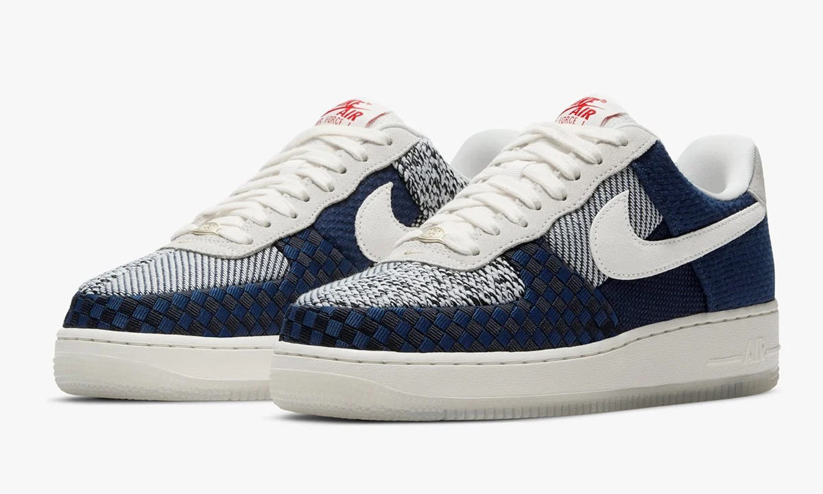 人气元素再现，抢先预览 Nike Air Force 1「Sashiko」