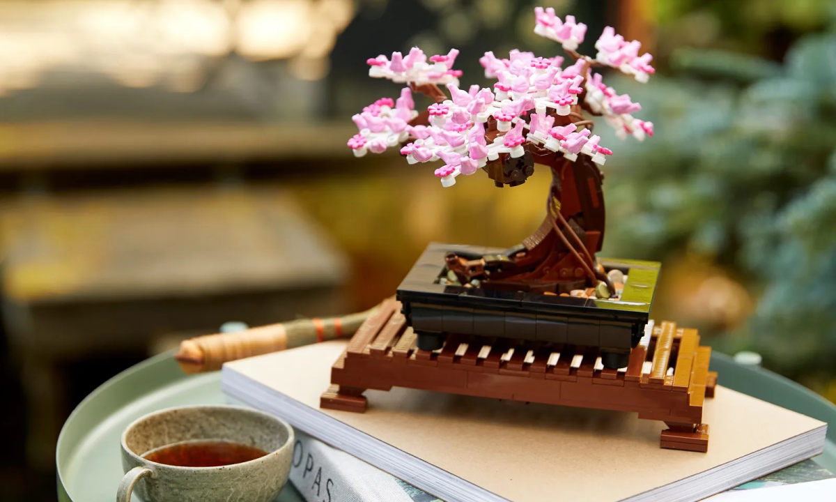 花束后还有盆景，LEGO 10281 Bonsai Tree 盒组发布