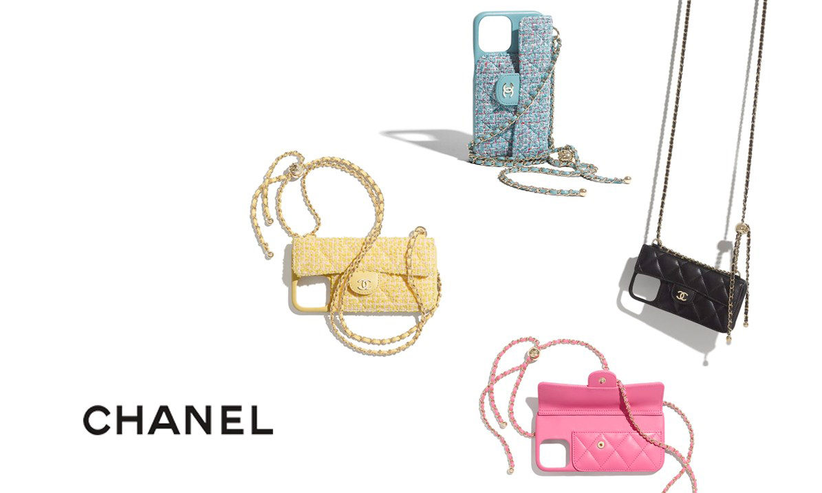 凹造型利器，CHANEL 链条手机包上架