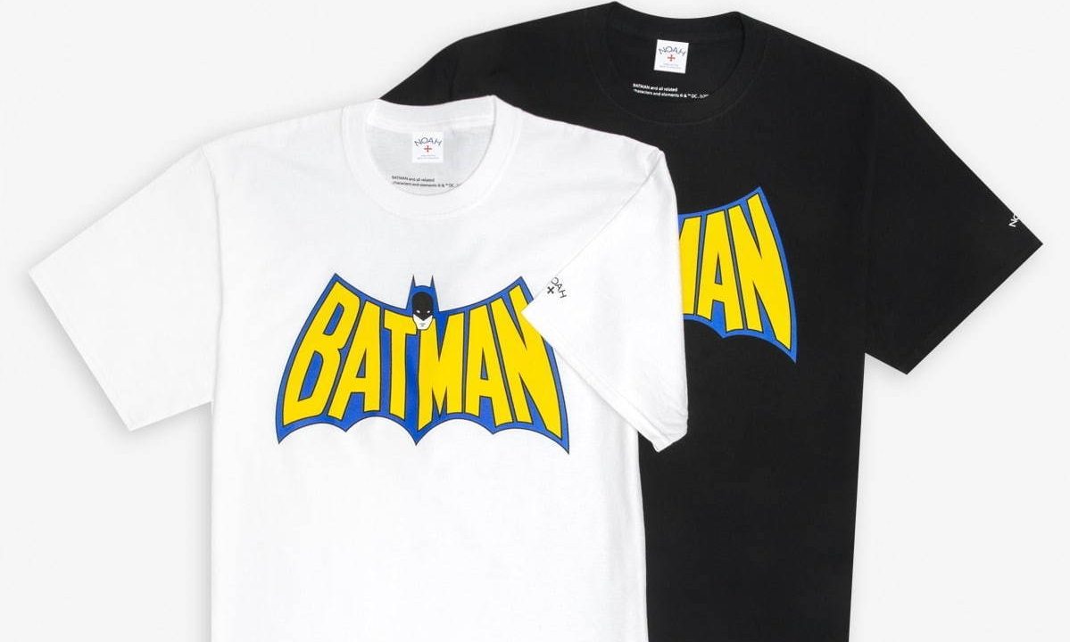 NOAH x Batman 联乘系列将于本月发售
