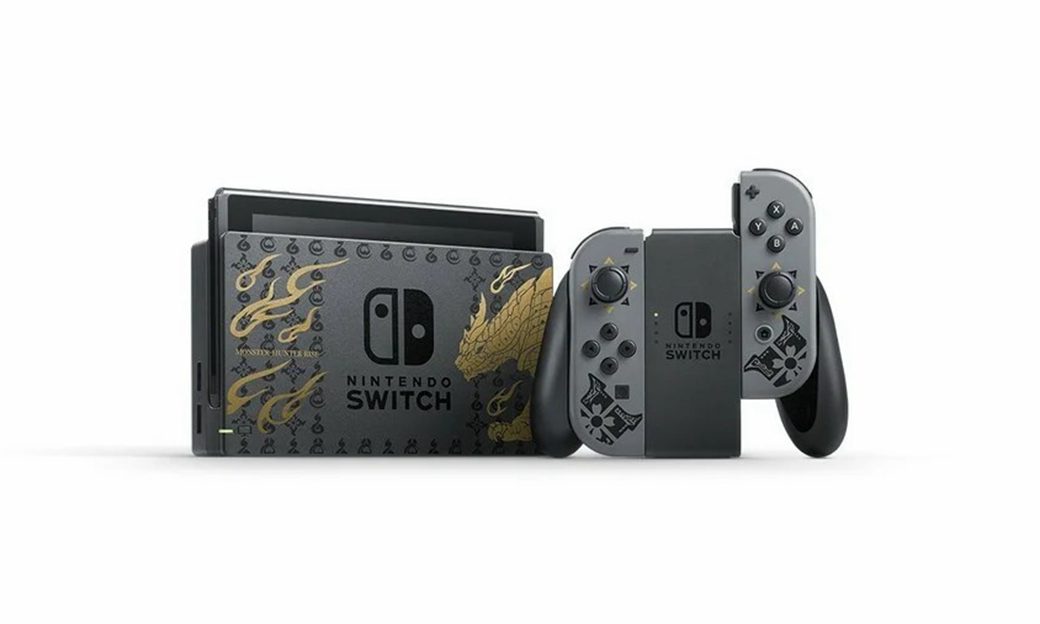 任天堂推出《怪物猎人：崛起》主题 Switch 主机套装