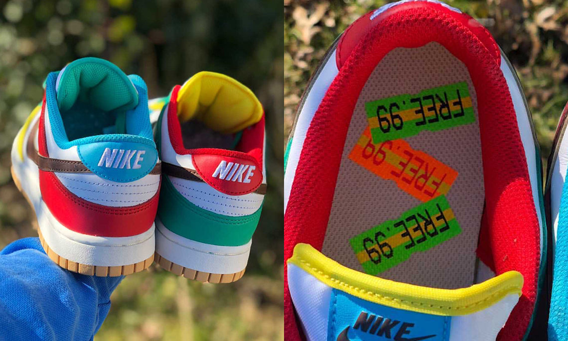 Nike Dunk Low「Free 99」实物谍照曝光