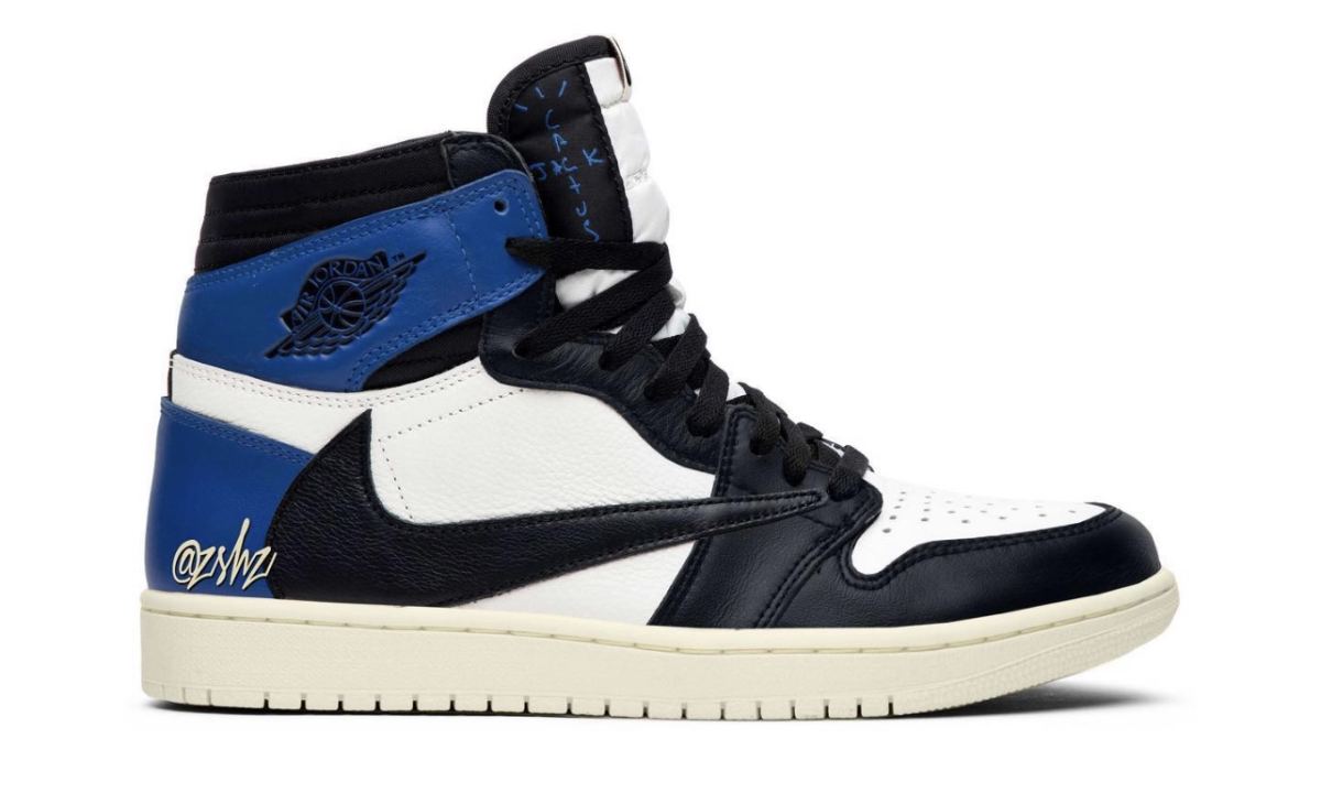 Travis Scott x fragment design x Air Jordan I High 概念图曝光