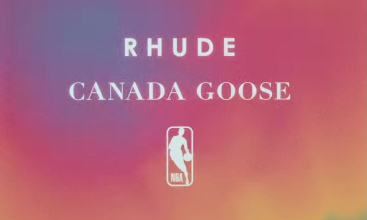 RHUDE 携手 Canada Goose 一起为 2021 NBA 全明星带来合作