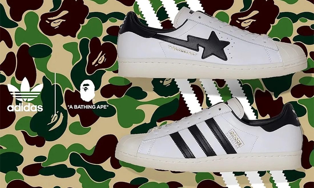BAPE® x adidas Originals 推出新款联名 Superstar