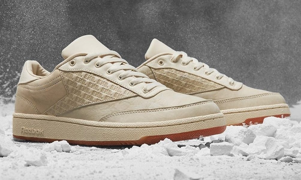 END. x Reebok Club C「Chalk」联名登场