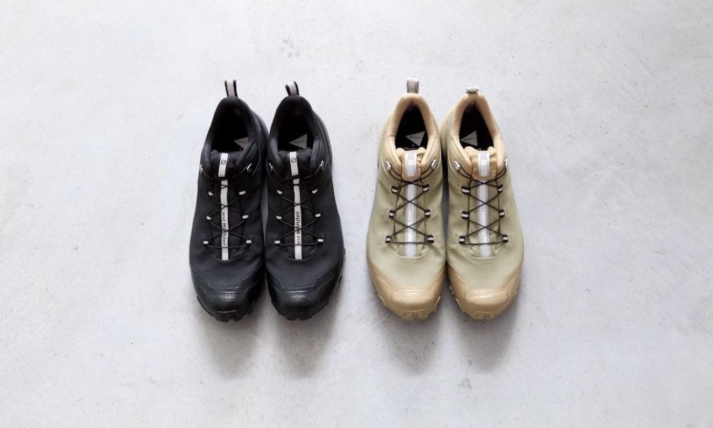 and wander x Salomon Crosshike 联名鞋款释出