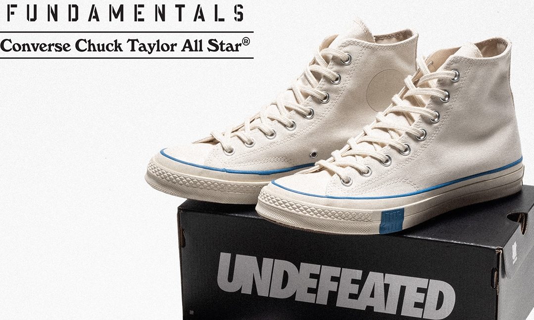 UNDEFEATED x CONVERSE Chuck 70 即将发售