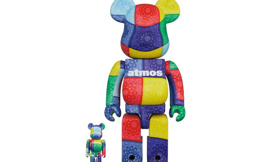 大胆印花，atmos x MEDICOM TOY 全新 BE@RBRICK 释出