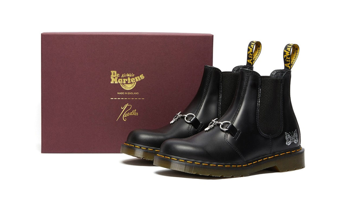 NEEDLES x Dr. Martens 联乘切尔西靴即将亮相