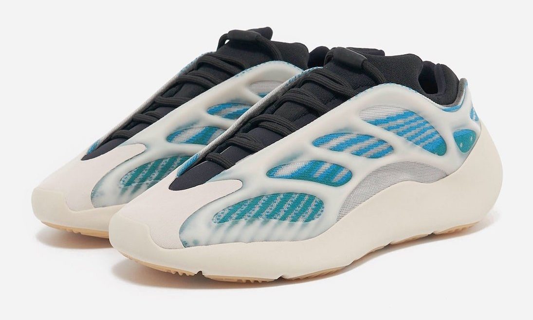 Yeezy 700 V3「Kyanite」细节近赏