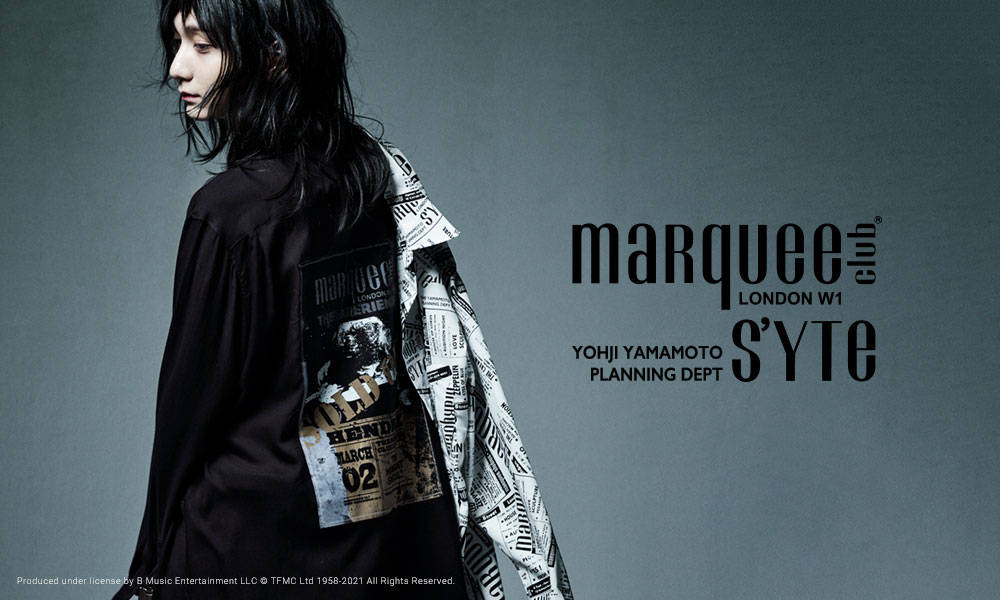 S’YTE 将与伦敦传奇俱乐部 Marquee Club 带来联名系列