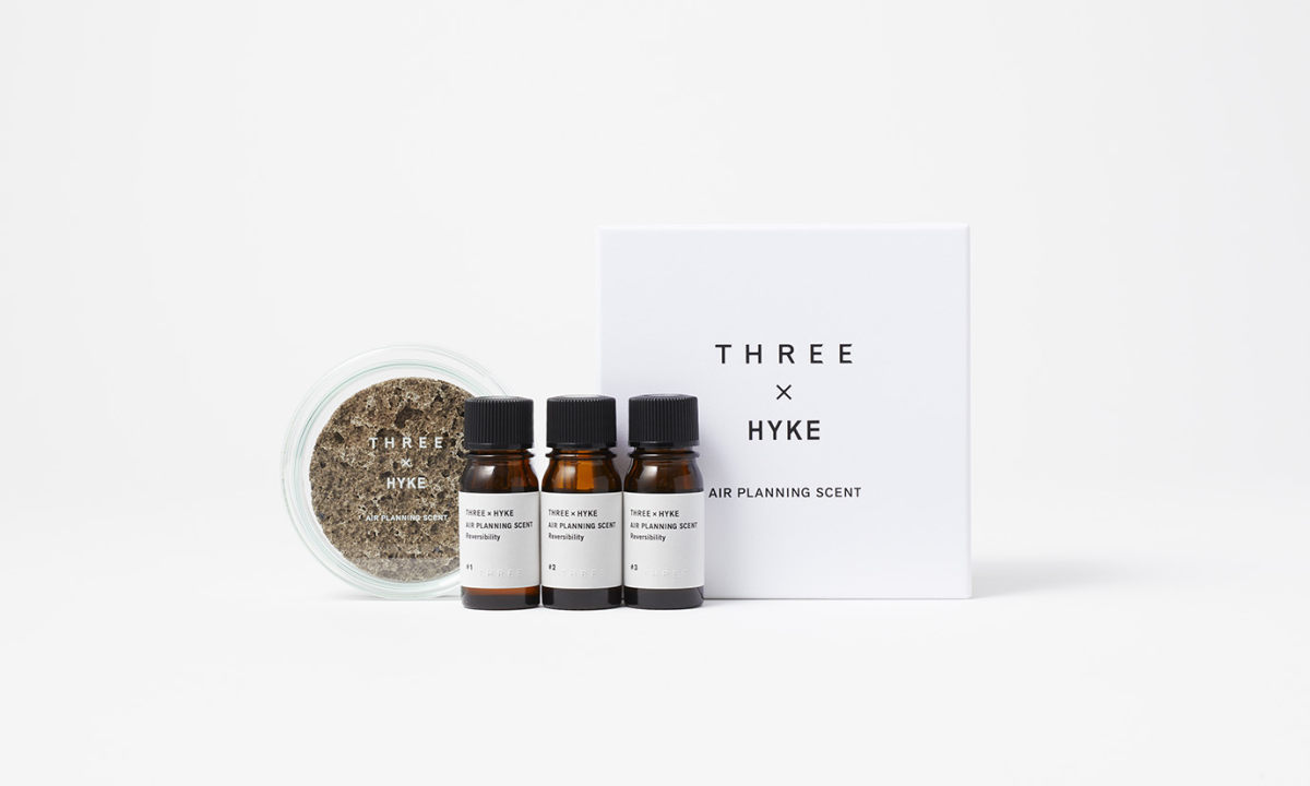 HYKE 携护肤品牌 THREE 打造 100％ 天然精油系列