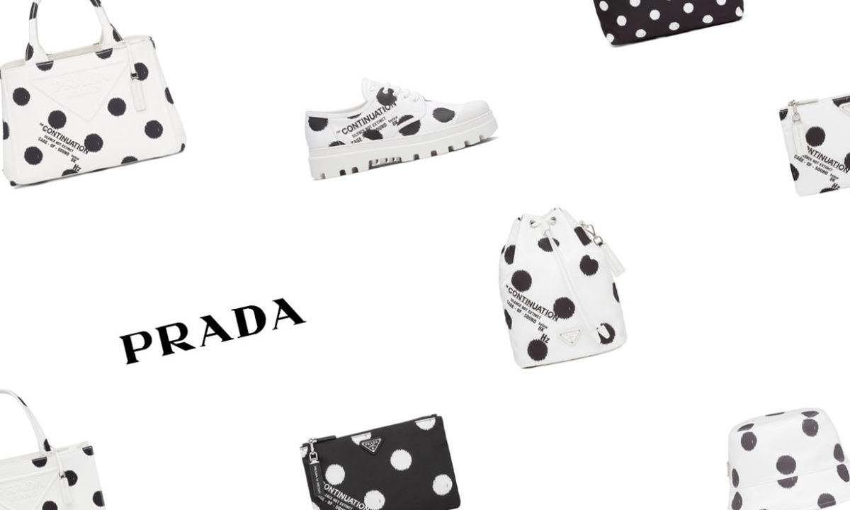 应景的春夏季单品，PRADA 波点系列释出