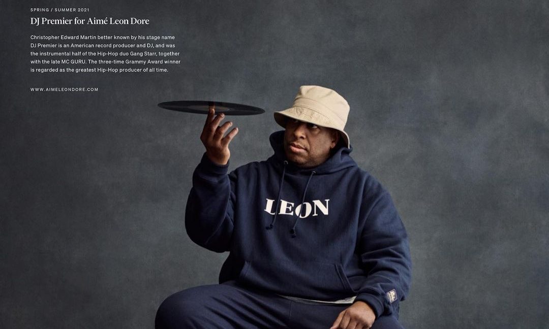 DJ Premier 以音乐现场演绎 Aimé Leon Dore 2021 春夏系列