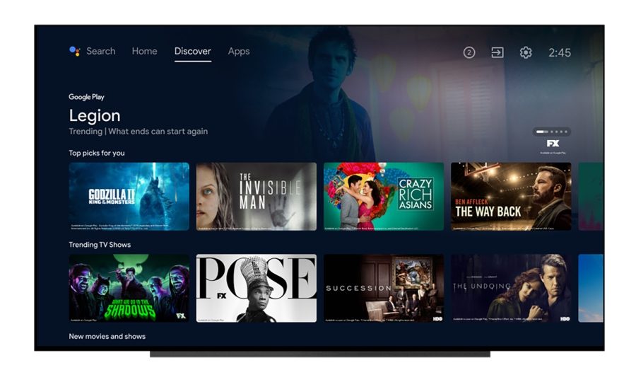 Google 为 Android TV 加入部分 Google TV 的元素