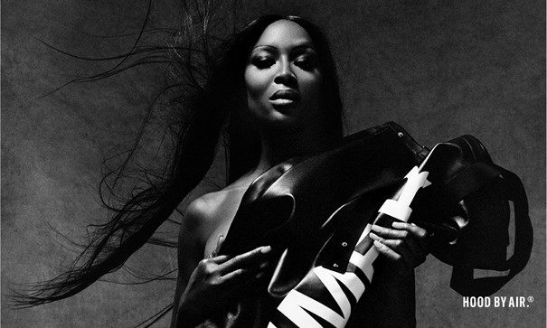 名模 Naomi Campbell 出镜，Hood By Air 广告大片释出