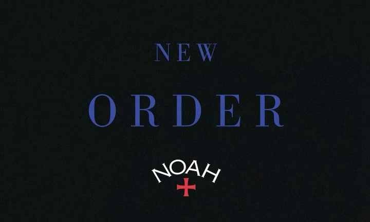 NOAH x New Order 合作企划正式发布