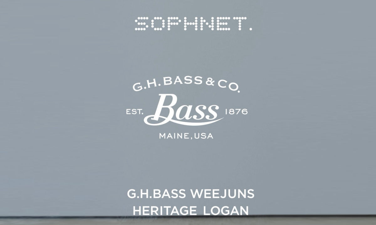 SOPHNET. x G.H.BASS 全新联乘企划公开