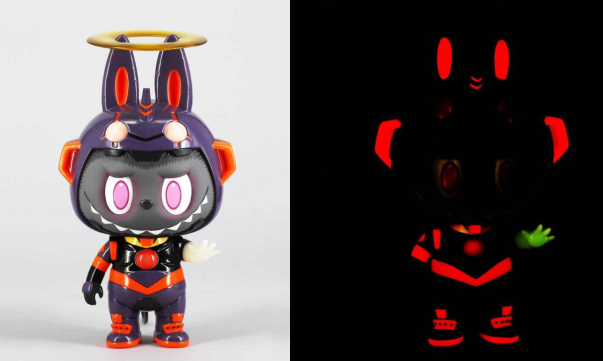 Labubu ×《新世纪福音战士》抽选限定「EVA Labubu 初号机觉醒版」即将发售
