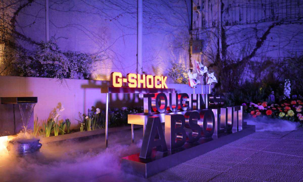 G-SHOCK 举办「冰韧」系列限时快闪店