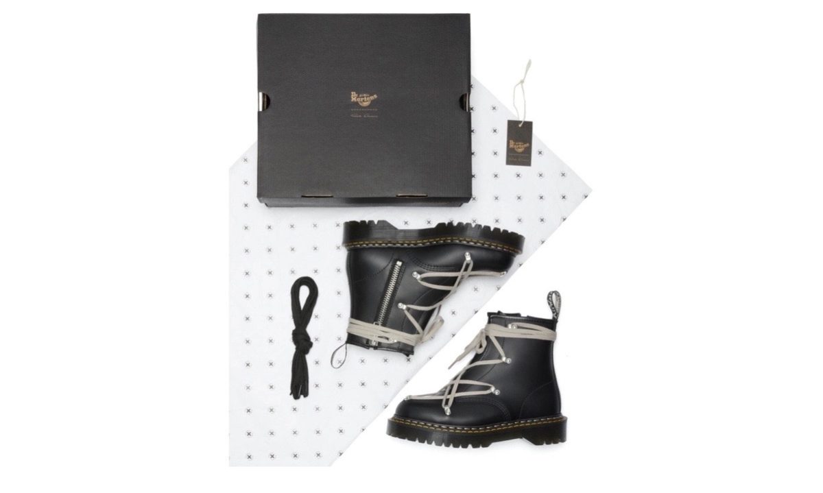 Dr.Martens x Rick Owens 全新联乘鞋款亮相