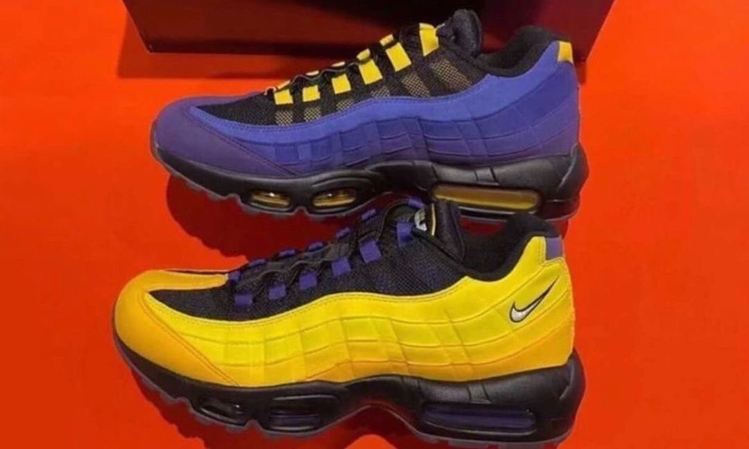 LeBron James x Nike Air Max 95「Lakers」抢先预览