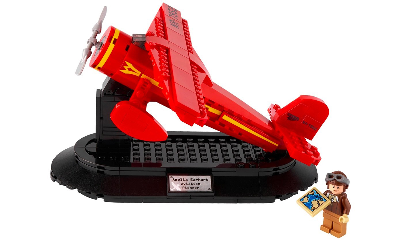 庆国际妇女节，LEGO 推出「Amelia Earhart」飞机套组