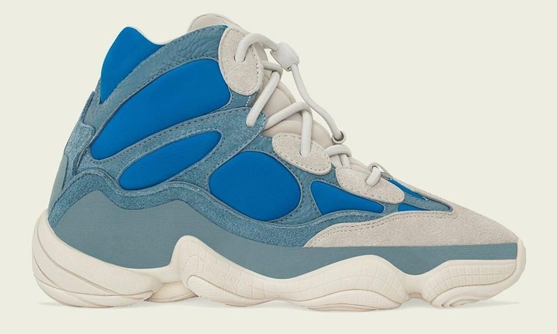 Yeezy 500 High「Frosted Blue」初次亮相