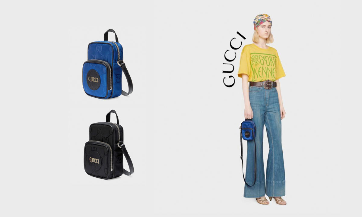 缩小版后背包，GUCCI 推出新款尼龙手袋