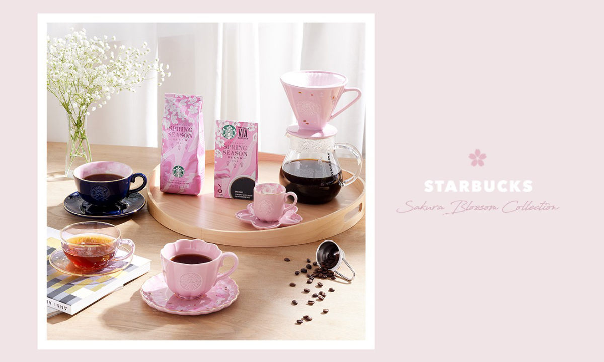 春日生活，Starbucks 推出樱花主题新系列