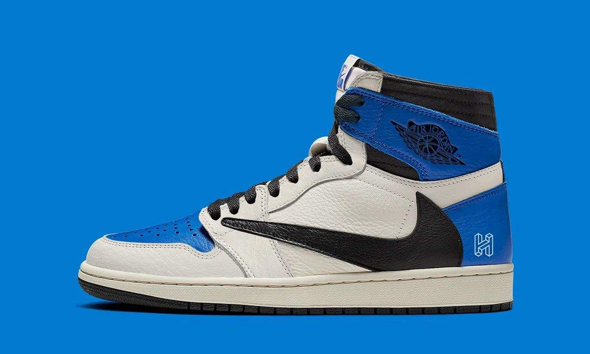 Travis Scott x fragment design x Air Jordan I 实物细节进一步公开