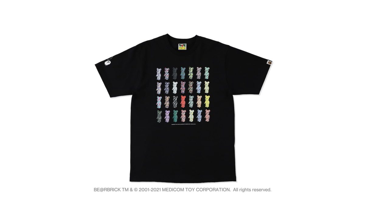 BAPE®︎ CAMO BE@RBRICK 别注 T 恤即将登场