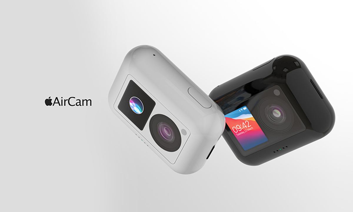 多色可选，苹果或将推出随身相机「AirCam」