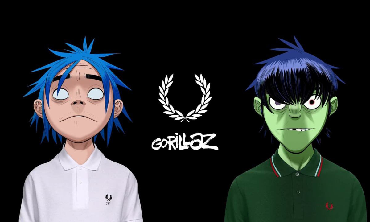 英国虚拟乐队 Gorillaz 成为 Fred Perry 全新代言人